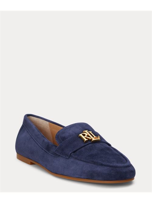 Mocassini Averi III in camoscio LAUREN RALPH LAUREN | AVERI III-FLATS-LOAFER.REFINED NAVY
